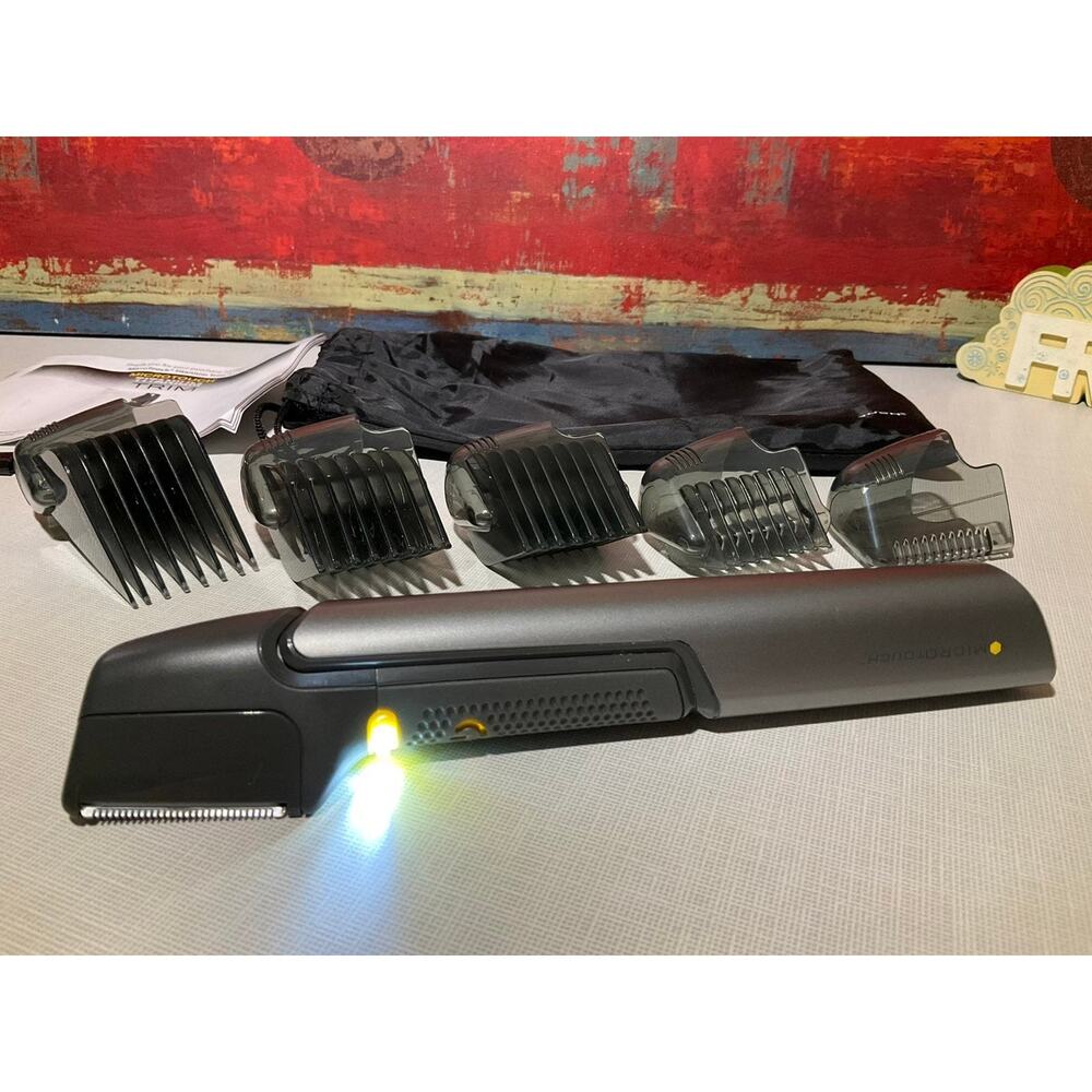 Micro Touch Titanium Body Shaver Trimmer, Black